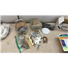 Image 5 : Electrical and Hardware Lot: Leviton GFCI Receptacle, 4 LED Bulbs, Ext. Cord, Metal Boxes, 14/3