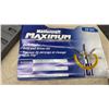 Image 4 : Mastercraft Maximum Quik Flip Drill and Driver Kit, Hole Saw Kit, Level, New Pkg Sanding Disks