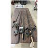 Image 1 : Assorted Fishing Rods and Reels