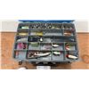 Image 2 : Plano Guide Series Tackle Box with Lures, Weights, Knives, Rapala Scale