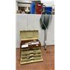 Image 1 : Plano Tackle Box with 3 Drawers, Fishing Lures, Line, and Tackle, and Fishing Net