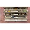 Image 3 : Plano Tackle Box with 3 Drawers, Fishing Lures, Line, and Tackle, and Fishing Net