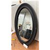 Image 4 : Oval Black-Framed Mirror 31 × 21 and Dartboard