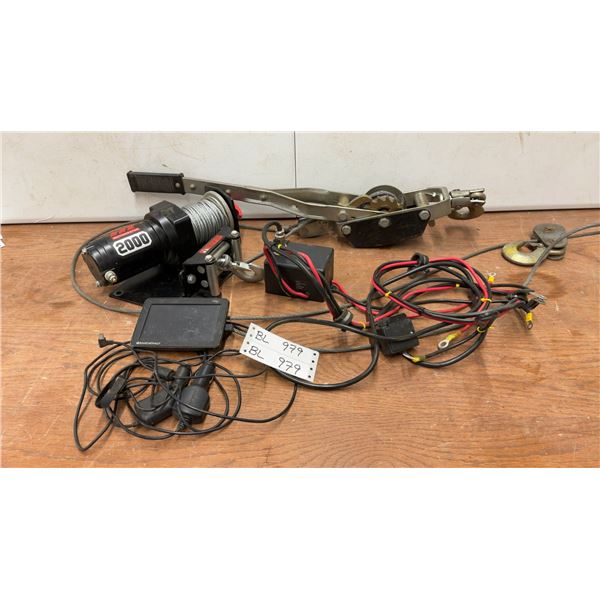MotoMaster 2000 Winch, Cable Puller