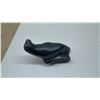 Image 4 : Two Soap Stone Animal Figurines: Sea Sculpture and Duck on Base, Largest 5 1/2 × 2 7/8 × 2 1/4”