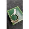 Image 5 : 925 Ring, Size 8-9, 3 Stones, 6.4 Grams