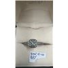 Image 2 : 925 Ring, Size 9-10, 1 Stone, 3.5 Grams