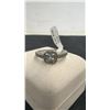 Image 5 : 925 Ring, Size 9-10, 1 Stone, 3.5 Grams