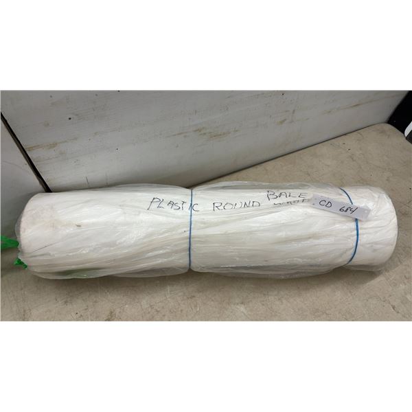Plastic Round Bale, Roll 29 1/4” wide