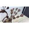 Image 3 : Rustic Metal Peacock Sculpture