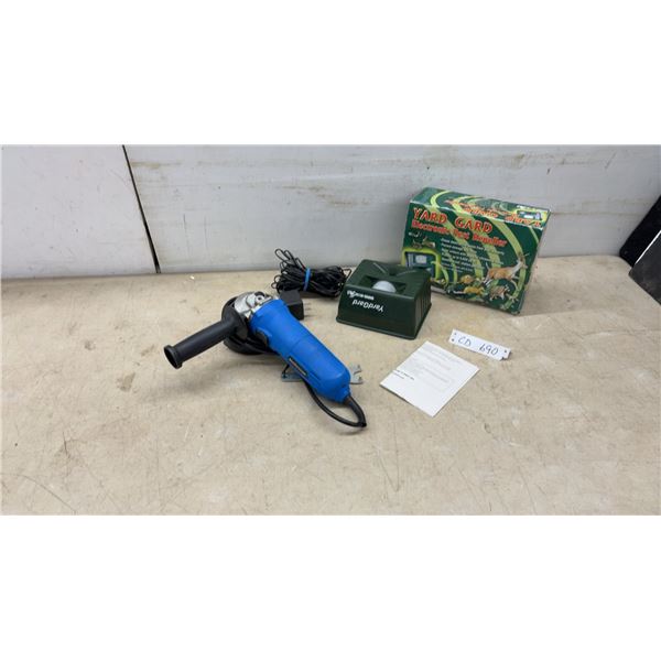 Mastercraft Angle Grinder, 120V, 6A, 11,000 RPM, with DEWALT Blade and Wrench