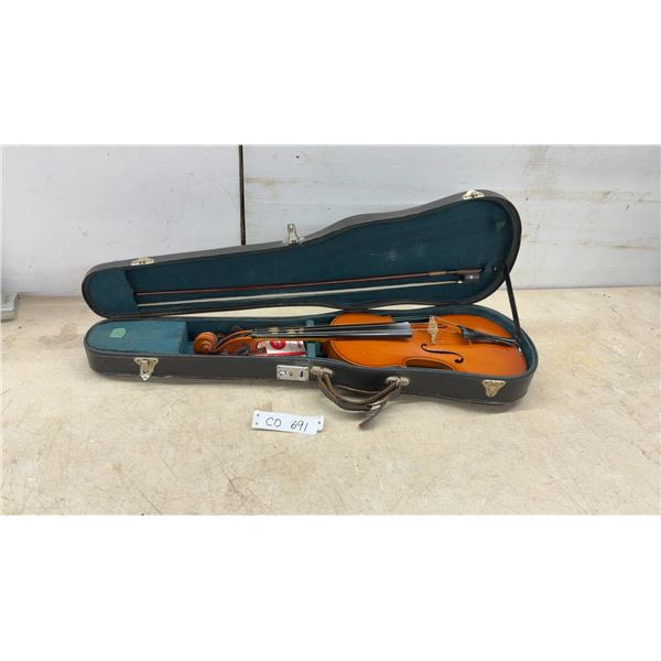 Violin and Bow with Case