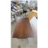 Image 4 : Dark Brown Wooden 5-Drawer Chest of Drawers with Wooden Knob Handles 45”×32”×20”