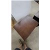 Image 3 : Pair of Dark Brown Wooden Four-Drawer Nightstands with Round Knobs