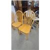 Image 2 : Set of 6 Windstream Bow-Back Spindle Wooden Dining Chairs