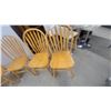 Image 3 : Set of 6 Windstream Bow-Back Spindle Wooden Dining Chairs