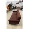 Image 3 : Mid-Century Modern Two-Piece Sofa Set with Tufted Backs and Rolled Arms 40 × 35 × 31