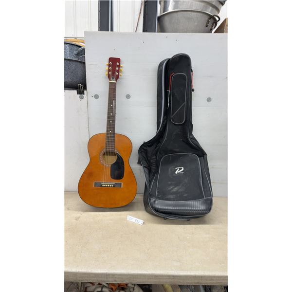 Penco Acoustic Guitar and Soft Case