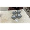 Image 1 : Twi 45 Lb. Hex Steel Dumbbells