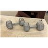 Image 2 : Twi 45 Lb. Hex Steel Dumbbells