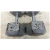 Image 3 : Twi 45 Lb. Hex Steel Dumbbells