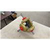 Image 4 : 2 Plastic York Dumbbells and 50 Pound Steel Hex Dumbbell