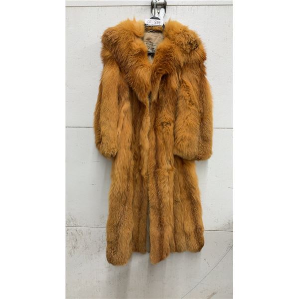 A and M Hurtig Ltd. Fine Furs and Leathers Full-Length Fur Coat