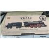 Image 12 : Train Set with Locomotive, Freight Cars, Track, Bridges, Signals, Trees