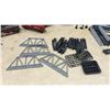 Image 5 : Train Set with Locomotive, Freight Cars, Track, Bridges, Signals, Trees