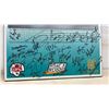 Image 3 : 1998 Saskatchewan Roughriders CFL Autographed Team Photo Hardboard Poster, 27 × 18”