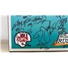 Image 5 : 1998 Saskatchewan Roughriders CFL Autographed Team Photo Hardboard Poster, 27 × 18”