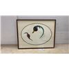 Image 1 : Collins, Campbell '89 Framed Art Print of Duck and Human Profile, 20 × 26”