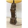 Image 3 : Pair of Carved Wood Horse Head Table Lamps with Shades, 33” high