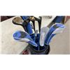 Image 6 : ZZLF Golf Bag with Clubs: Wilson Staff II 1, 3, 4 Woods, ZZLF 6, 8 Irons