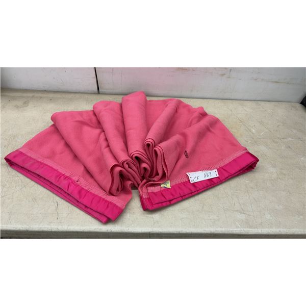 Moth-Proofed Pure Virgin Wool Blanket, Made in Canada, CA 00318