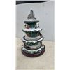Image 6 : Village Disney's Wonderful World of Christmas Rotating Musical Tabletop Tree- Approximately 16”