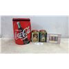 Image 1 : Coca-Cola Insulated Cooler Bag, Two Vintage-Style Tins and Crabtree and Evelyn Hand Therapy Set