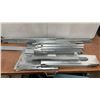 Image 1 : Assortment of Galvanized Steel for Ducting, Flat Strips, L-Angles, and U-Channels