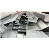 Image 4 : Assortment of Galvanized Steel for Ducting, Flat Strips, L-Angles, and U-Channels