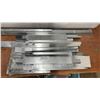 Image 5 : Assortment of Galvanized Steel for Ducting, Flat Strips, L-Angles, and U-Channels