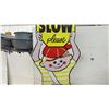 Image 5 : Vintage Pepsi "Drive SLOW Please" Boy Sign with Stand, 50” Tall