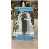 Image 1 : All Occasion 8' Pre-Lit Arch with 200 Net Lights, Steel Tube Construction, Indoor/Outdoor