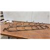 Image 3 : Black Cursive 3D Gather Wall Sign, 13 1/2 × 36” and Metal Hanging Wine Rack With Scrolled Ends