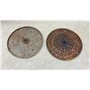 Image 10 : Collection of Antique Phonograph and Gramophone Turntable Platters and Record Mats