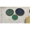 Image 4 : Collection of Antique Phonograph and Gramophone Turntable Platters and Record Mats