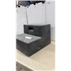 Image 1 : Horsemen’s Pride Inc. Two-Step Mounting Block, Black Plastic
