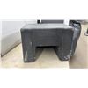 Image 4 : Horsemen’s Pride Inc. Two-Step Mounting Block, Black Plastic