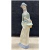 Image 6 : Four Porcelain Figurines, 10” Tall