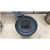 Image 5 : Assorted Lanterns and Hanging Baskets: (2) Metal Hanging Baskets, (1) Black Solar Lantern