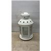 Image 7 : Assorted Lanterns and Hanging Baskets: (2) Metal Hanging Baskets, (1) Black Solar Lantern